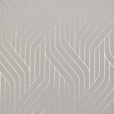 York Wallcovering Ebb And Flow Wallpaper Grey/Silver