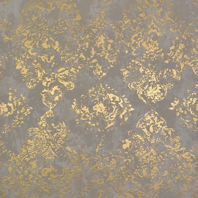 York Wallcovering Stargazer Wallpaper Khaki/Gold