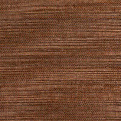 York Wallcovering Metallic Grasscloth Wallpaper bright metallic copper, brown