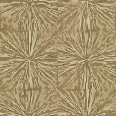 York Wallcovering Squareburst Wallpaper Gold