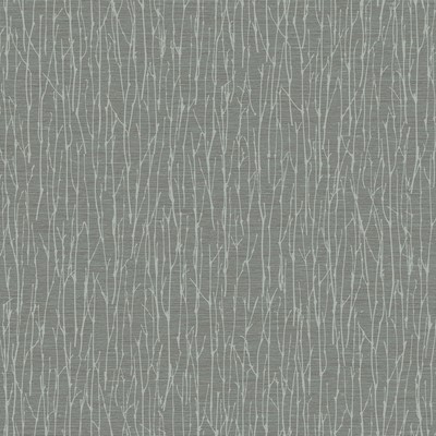 York Wallcovering Woodland Twigs Wallpaper Charcoal