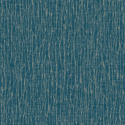 York Wallcovering Woodland Twigs Wallpaper Navy