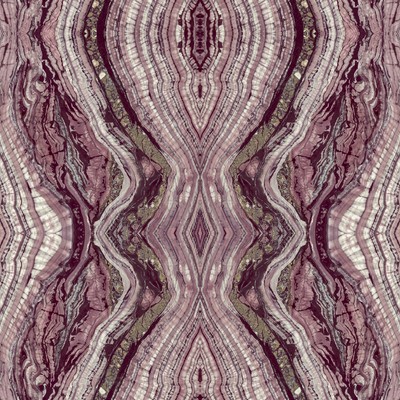 York Wallcovering Kaleidoscope Wallpaper Berry