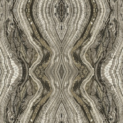 York Wallcovering Kaleidoscope Wallpaper Charcoal