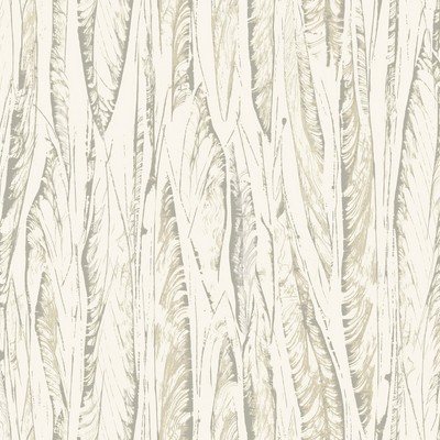 York Wallcovering Native Leaves Wallpaper Cream/Beige
