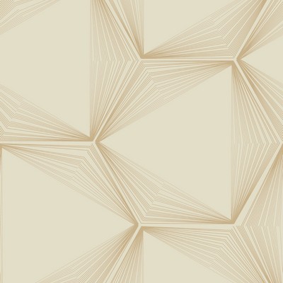 York Wallcovering Honeycomb Wallpaper Gold