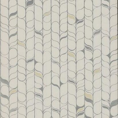 York Wallcovering Perfect Petals Wallpaper Off White/Silver