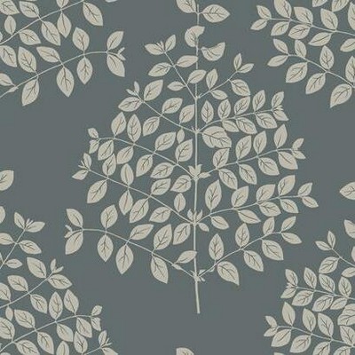 York Wallcovering Tender Wallpaper Dark Gray