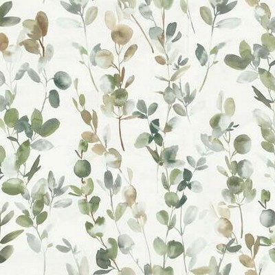 York Wallcovering Joyful Eucalyptus Wallpaper Green