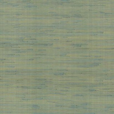 York Wallcovering Metallic Jute Wallpaper Gold/Blue