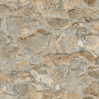 York Wallcovering Field Stone Grasscloth Tumbled Tan/Grey