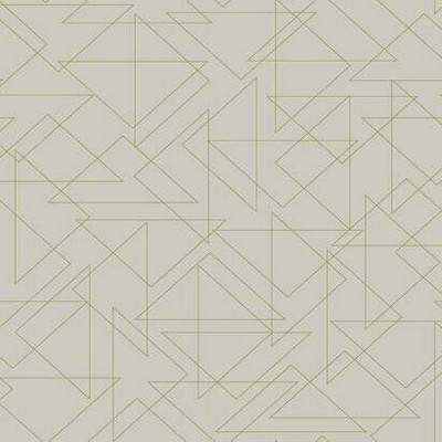 York Wallcovering Triangulation Peel and Stick Wallpaper Off White