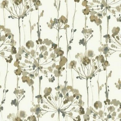 York Wallcovering Flourish Peel and Stick Wallpaper Neutral