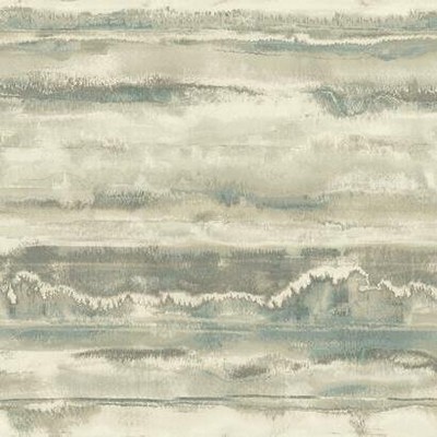 York Wallcovering High Tide Peel and Stick Wallpaper Taupe/Blue