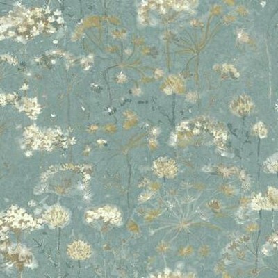 York Wallcovering Botanical Fantasy Peel and Stick Wallpaper Blue/Beige
