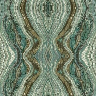 York Wallcovering Kaleidoscope Peel and Stick Wallpaper Teal