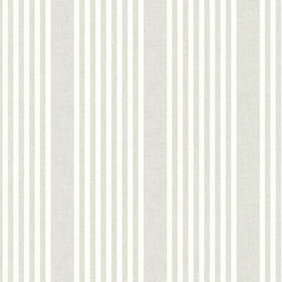 York Wallcovering French Linen Stripe Peel and Stick Wallpaper Off White