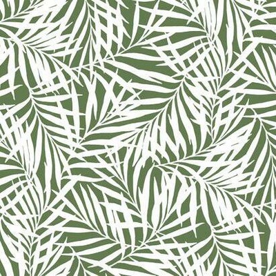 York Wallcovering Oahu Fronds Peel and Stick Wallpaper Green