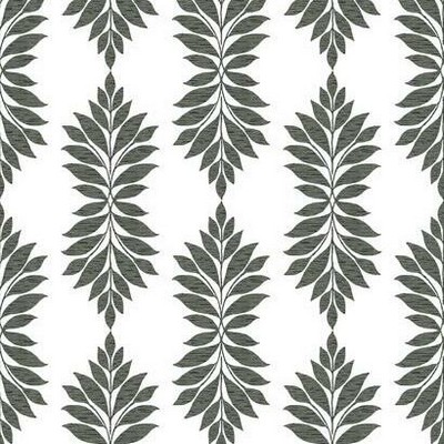 York Wallcovering Broadsands Botanica Peel and Stick Wallpaper Black