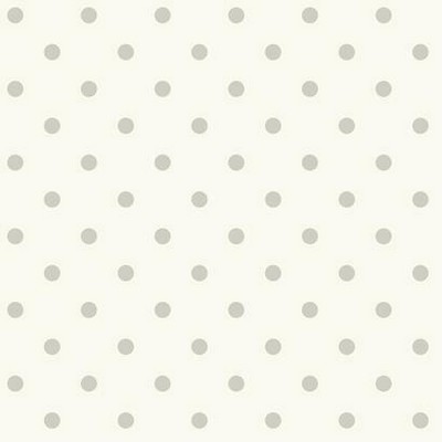 York Wallcovering Magnolia Home Dots On Dots Peel and Stick Wallpaper Cream/Gray