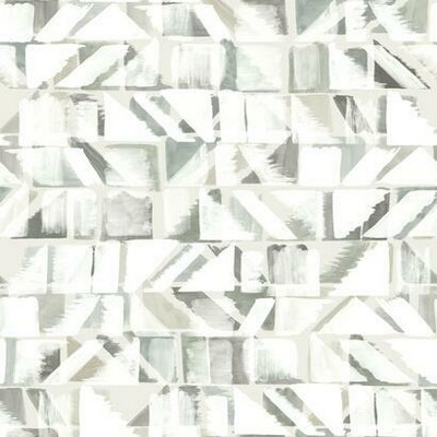 York Wallcovering Refraction Peel and Stick Wallpaper Neutrals