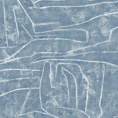 York Wallcovering Urban Chalk Peel and Stick Wallpaper Blue