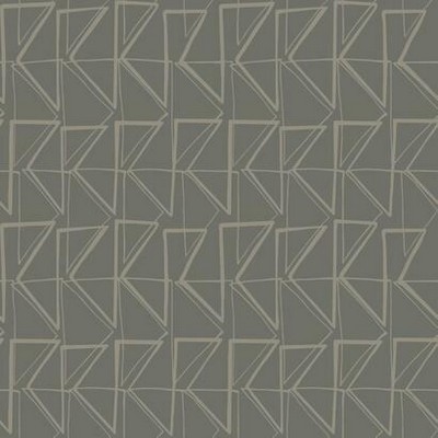York Wallcovering Love Triangles Peel and Stick Wallpaper Gray/Metallic Glint