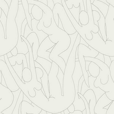 York Wallcovering Head Over Heels Peel and Stick Wallpaper Beige/ Metallic Glint
