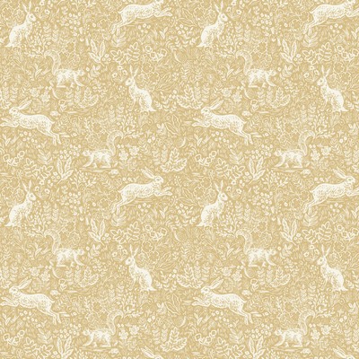 York Wallcovering Fable Wallpaper Gold