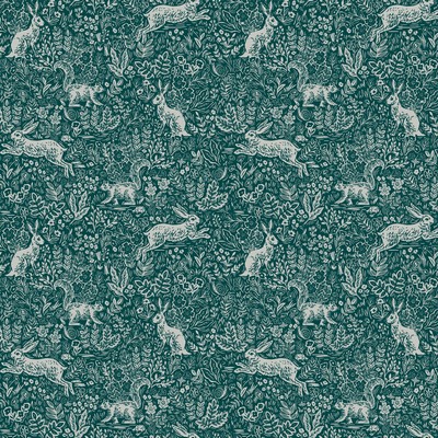 York Wallcovering Fable Wallpaper Emerald
