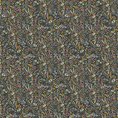 York Wallcovering Tapestry Wallpaper Black