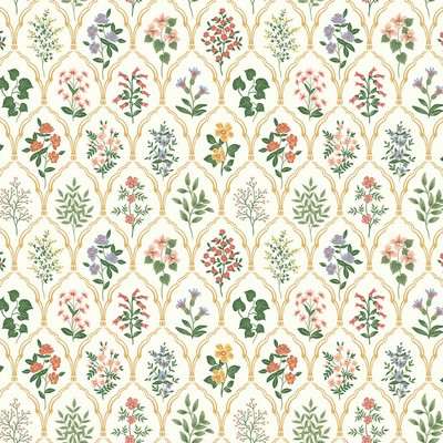 York Wallcovering Hawthorne Wallpaper Cream