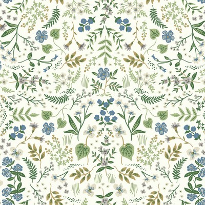 York Wallcovering Wildwood Wallpaper Blue/Green