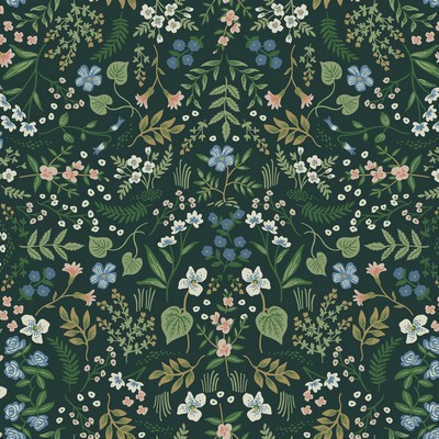 York Wallcovering Wildwood Wallpaper Hunter Green
