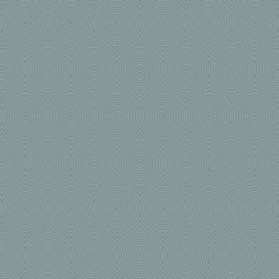 York Wallcovering Concentric Wallpaper - Slate W/Iridescent Blues