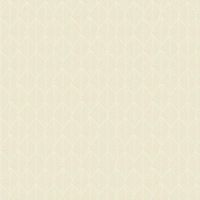 York Wallcovering Meditation Leaf Wallpaper Beige