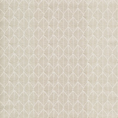 York Wallcovering Meditation Leaf Wallpaper White
