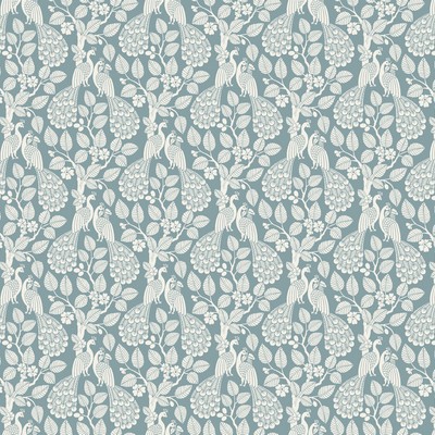 York Wallcovering Plumage Wallpaper Teal  