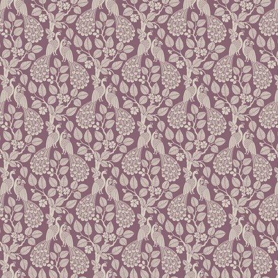 York Wallcovering Plumage Wallpaper Purple