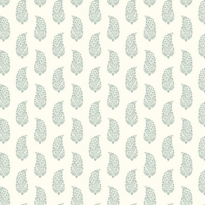 York Wallcovering Boteh Paisley Wallpaper Green / Off White