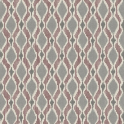 York Wallcovering Dyed Ogee Wallpaper Purple