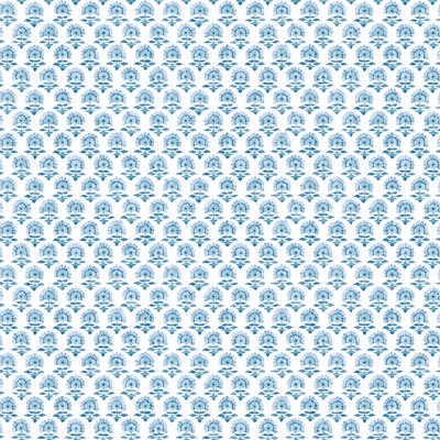 York Wallcovering Petite Fleur Wallpaper Blue