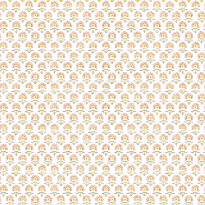 York Wallcovering Petite Fleur Wallpaper Peach / Yellow