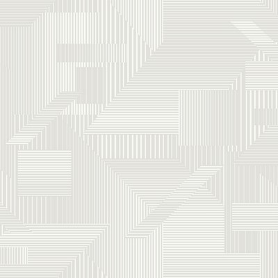 York Wallcovering All Lined Up Wallpaper Gray/White