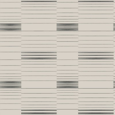 York Wallcovering Dashing Stripe Wallpaper Black/Beige