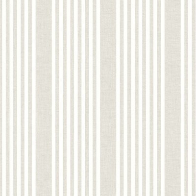 York Wallcovering French Linen Stripe Wallpaper Soft Linen