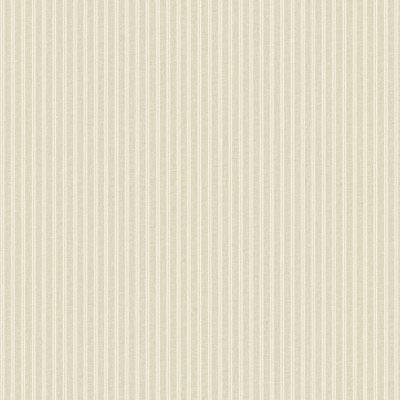 York Wallcovering New Ticking Stripe Wallpaper Beige
