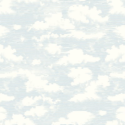 York Wallcovering Cloud Cover Wallpaper Blue