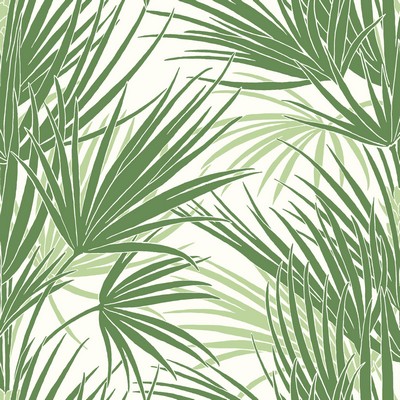 York Wallcovering Palmetto Wallpaper Green