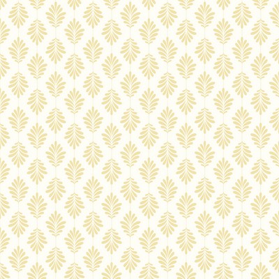 York Wallcovering Leaflet Wallpaper Yellow